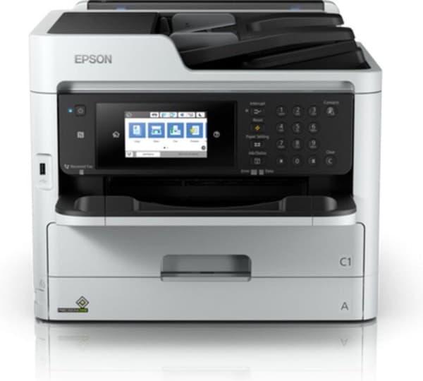 Epson WorkForce Pro WF-C5890DWF - Multifunktionsprinter - farve - inkjet - A4/Legal (medie) - op til 25 sider/min. (Udskriv) - 330 ark - 33,6 Kbps - U