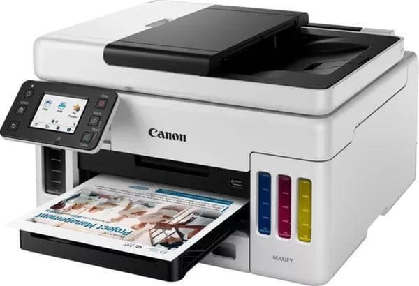 Canon MAXIFY GX6050 - Multifunktionsskrivare - färg - bläckstråle - påfyllningsbar - Legal (216 x 356 mm)/A4 (210 x 297 mm) (Original) - A4/Legal (med
