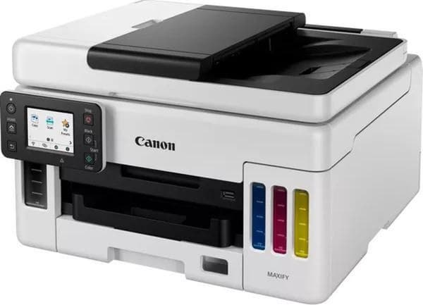 Canon MAXIFY GX6050 - Multifunktionsskrivare - färg - bläckstråle - påfyllningsbar - Legal (216 x 356 mm)/A4 (210 x 297 mm) (Original) - A4/Legal (med