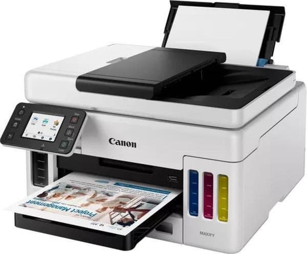 Canon MAXIFY GX6050 - Multifunktionsskrivare - färg - bläckstråle - påfyllningsbar - Legal (216 x 356 mm)/A4 (210 x 297 mm) (Original) - A4/Legal (med