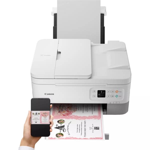 Canon PIXMA TS7451i - Multifunktionsskrivare - Färg - Bläckstråle - A4 (210 x 297 mm), Legal (216 x 356 mm) (Original) - A4/Legal (Media) - upp till 1