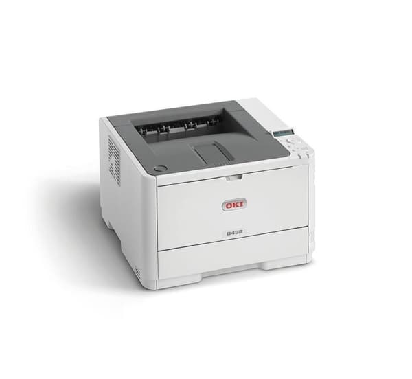 Oki B432dn - Lasertulostin Valkoinen