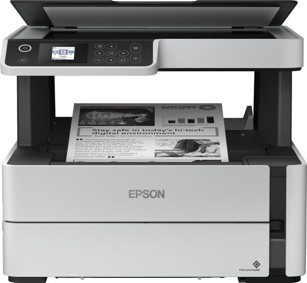Epson EcoTank M2170 Inkjet A4 1200 x 2400 DPI 39 sider pr. minut WiFi (C11CH43402) Sort, Hvid