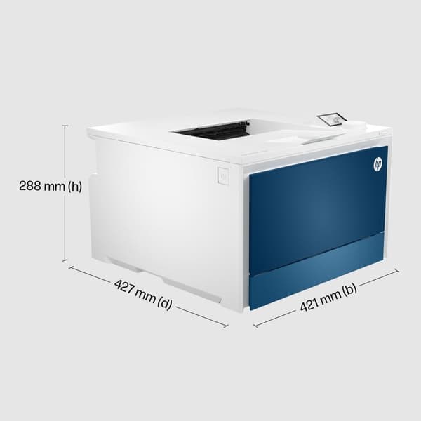 HP Color LaserJet Pro 4202dw - Tulostin - Väri - Kaksipuolinen - Laser - A4/Legal - 600 x 600 dpi - jopa 35 sivua/min. (mustavalkoinen)/jopa 33 sivua/ Sininen, Valkoinen