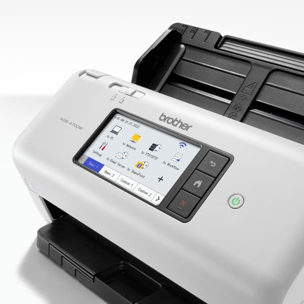 Brother ADS-4700W R/V 40 ppm/80 ipm ADF 80f WiFi (ADS4700WRE1)