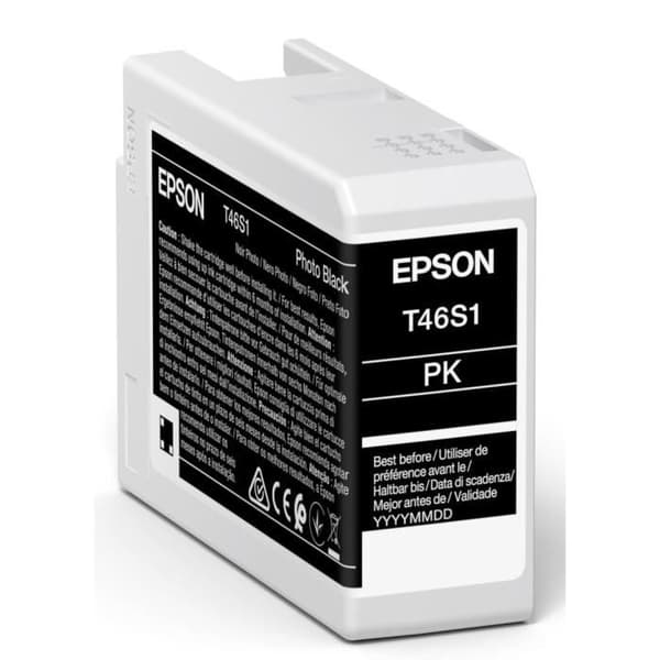 EPSON T46S1 UltraChrome Pro Pigment Ink - Färger - Utskriftsfärger: Photo Black - 25ML (C13T46S100)