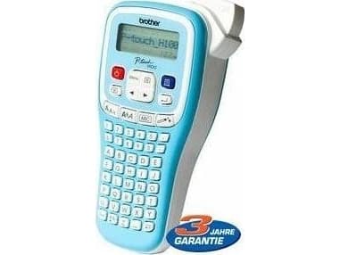 Brother P-Touch PT-H100 - Etikettmaker - S/H - termotransfer - Rull (1,2 cm) - 180 dpi - inntil 20 mm/sek - kutter - 2-linjers utskrift