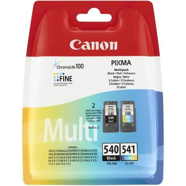 Multifunktionsskrivare - CANON PIXMA TS5150 - Kontors- och fotobläckstråleskrivare - Färg - WIFI - Svart