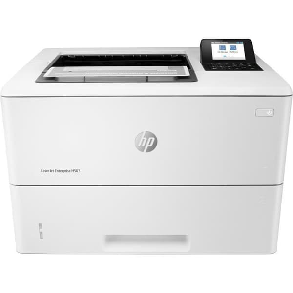 HP LaserJet Enterprise M507dn-skrivare - Monokrom - Utskrift 45 sid/min Mono - 1200 x 1200 dpi - Recto/Verso Vit