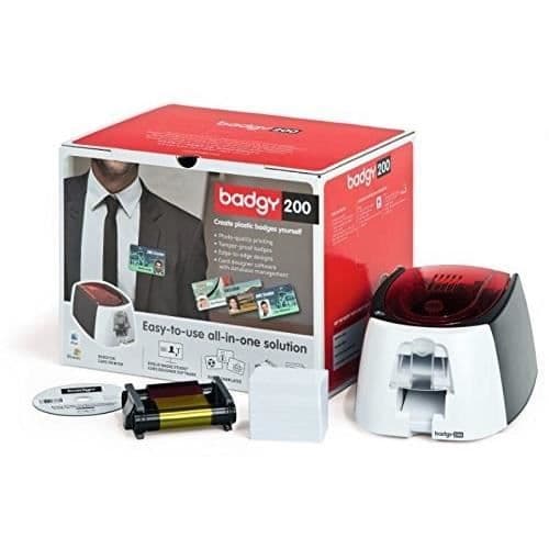 EVOLIS BADGY 200 PVC-kortskrivare + mjukvaran Evolis Studio+