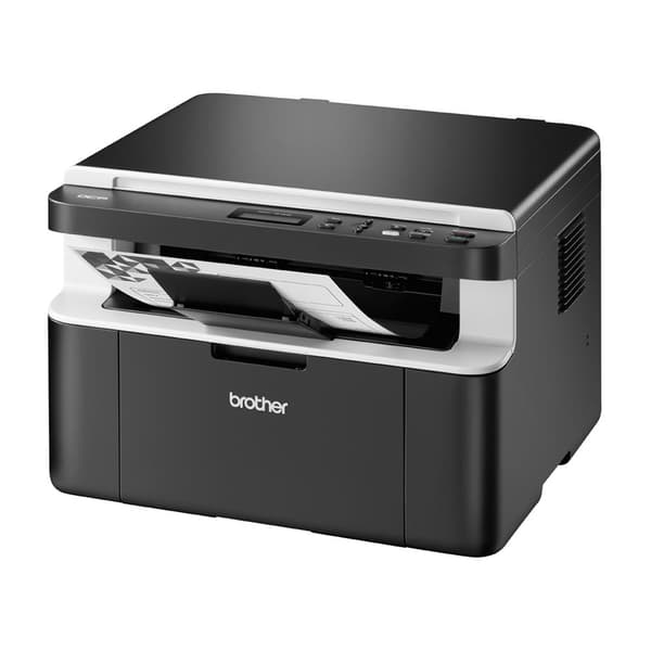 Brother Laser Multifunktionsskrivare Dcp1612w Svart One Size / EU Plug Svart, Vit