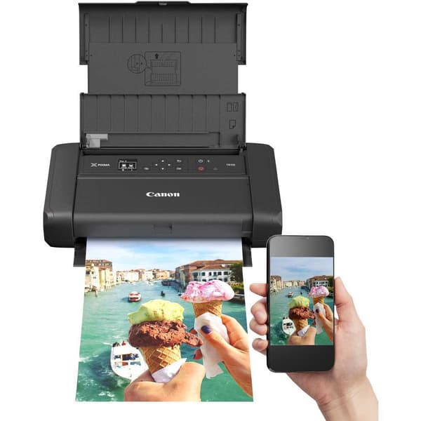 Canon Skrivare Pixma Tr150 Oled Display Wlan Svart One Size / EU Plug