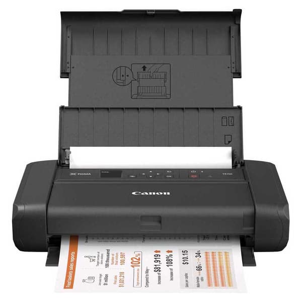 Canon Skrivare Pixma Tr150 Oled Display Wlan Svart One Size / EU Plug