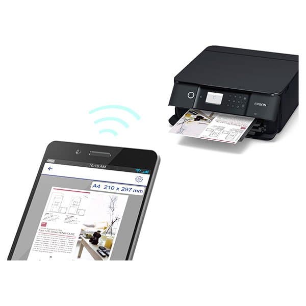 Epson Multifunktionsprinter Expression Premium Xp-6100 Sort One Size / EU Plug