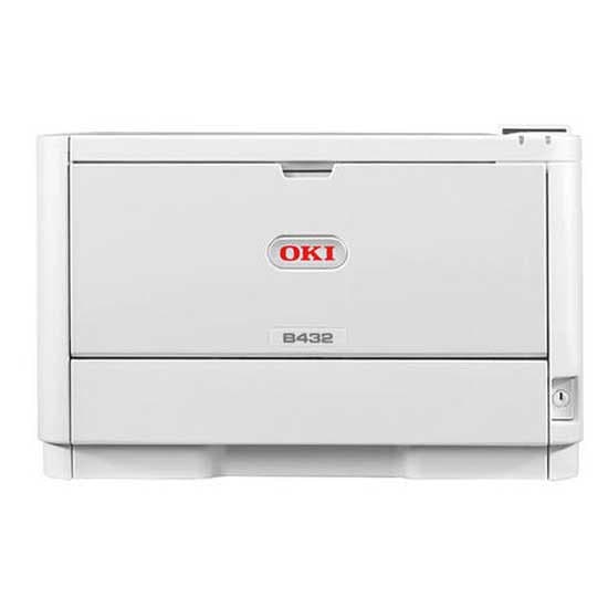 Oki Laserprinter B432dn Transparent