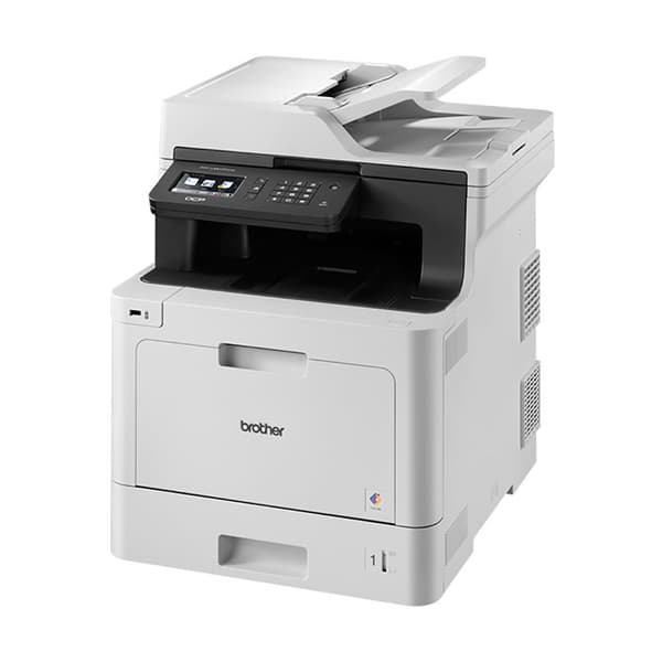 Brother Multifunktionsprinter Dcp-l8410cdw Hvid One Size / EU Plug Sort, Hvid