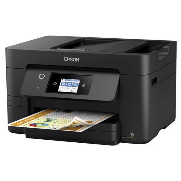 Epson Multifunktionsprinter Workforce Wf-3820 Dwf Sort One Size / EU Plug Sort