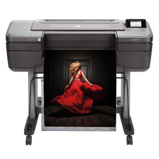 Hp Printer Designjet Z9+ Postscript 24´´ Sort One Size / EU Plug