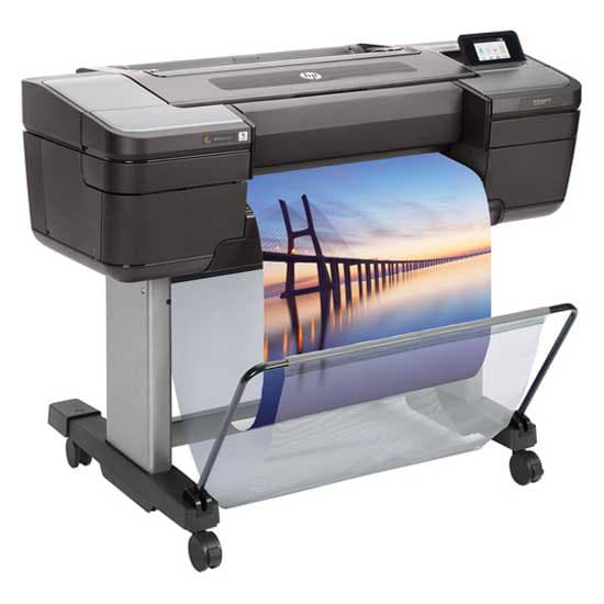 Hp Printer Designjet Z9+ Postscript 24´´ Sort One Size / EU Plug