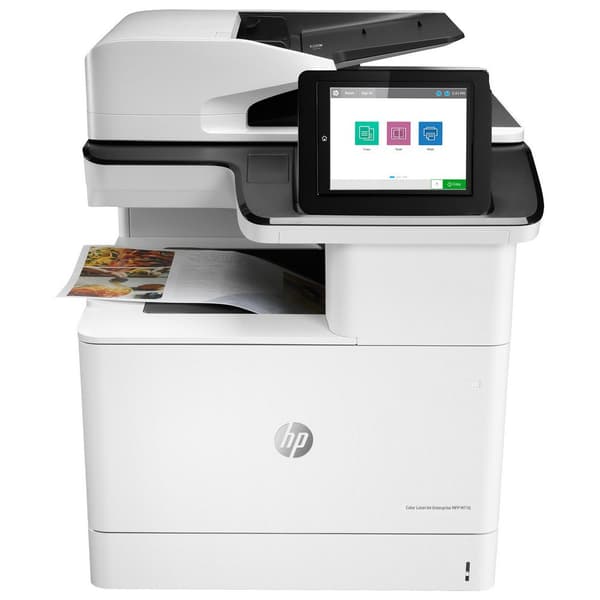 Hp Multifunktionsprinter Laserjet Enterprise Mfp M776dn Hvid One Size / EU Plug Sort, Hvid