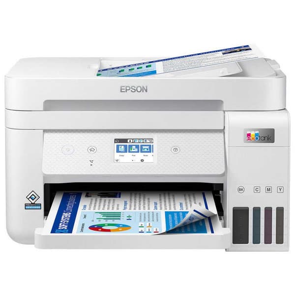 Epson Multifunktionsskrivare Ecotank Et-4856 Vit One Size / EU Plug
