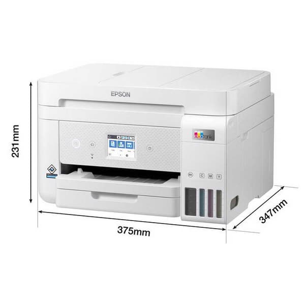 Epson Multifunktionsskrivare Ecotank Et-4856 Vit One Size / EU Plug
