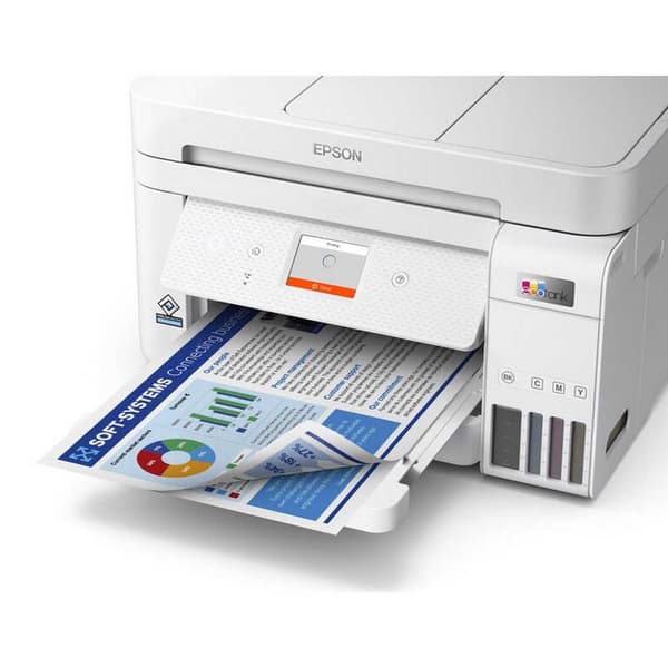 Epson Multifunktionsskrivare Ecotank Et-4856 Vit One Size / EU Plug