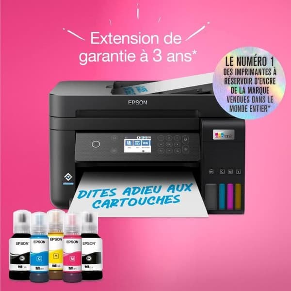 Epson Ecotank ET-3850 multifunktionsskrivare