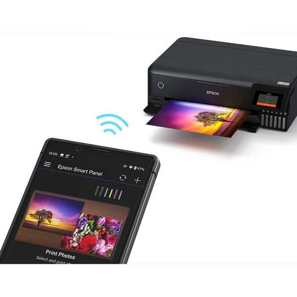Epson Multifunktionsprinter Ecotank Et-8550 Sort One Size / EU Plug