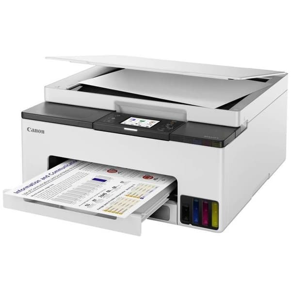 Multifunktionsskrivare - CANON MAXIFY GX1050 - Kontor - Påfyllningsbara tankar - Färg - WIFI - Vit
