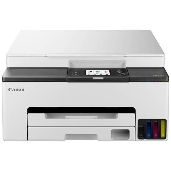Multifunktionsskrivare - CANON MAXIFY GX1050 - Kontor - Påfyllningsbara tankar - Färg - WIFI - Vit Sort, Hvid