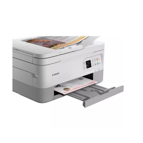 Multifunktionsskrivare - CANON - PIXMA TS7451i - 2 FINE-kassetter - Kompatibel med Pixma Print Plan - Färg - WIFI - Vit