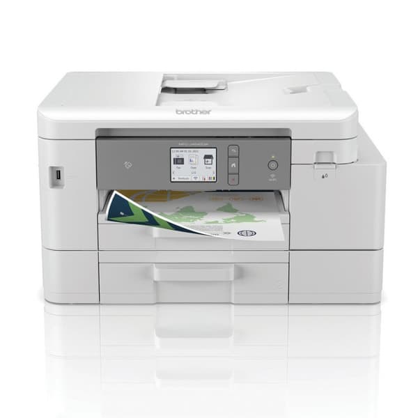 Bror | MFC-J4540DWXL | Fax / kopimaskine / printer / scanner | Farve | Blækstråle | A4/Juridisk | Grå | hvid