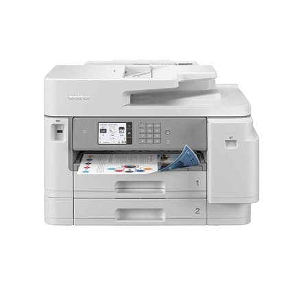 Bror | MFC-J5955DW | Fax / kopimaskine / printer / scanner | Farve | Blækstråle | A3/Rekontro | Grå Hvid