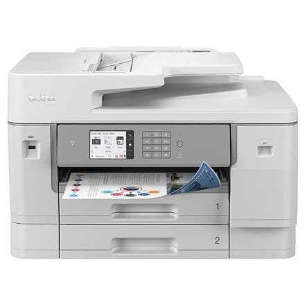 Bror | MFC-J6955DW | Fax / kopimaskine / printer / scanner | Farve | Blækstråle | A3/Rekontro | Grå Grå