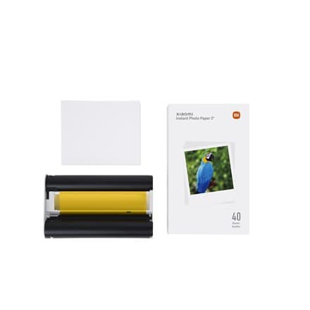 Xiaomi | Øjeblikkelig fotoprinter 1S sæt | Trådløs | Farve | Farvesublimering | Andet | Grå | hvid