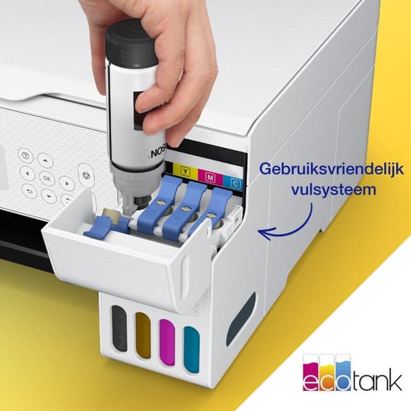 Epson EcoTank ET-2876 - Allt-i-ett-skrivare - Inkluderar upp till 3 års bläck