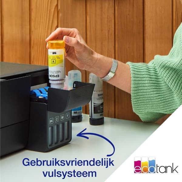 Epson EcoTank ET-2860 - Allt-i-ett-skrivare - Inkluderar upp till 3 års bläck