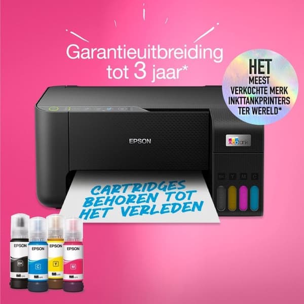 Epson EcoTank ET-2860 - Allt-i-ett-skrivare - Inkluderar upp till 3 års bläck