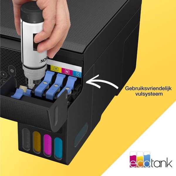 Epson EcoTank ET-2870 Inkjet A4 5760 x 1440 DPI 33 sider pr. minut WiFi (C11CJ66421)