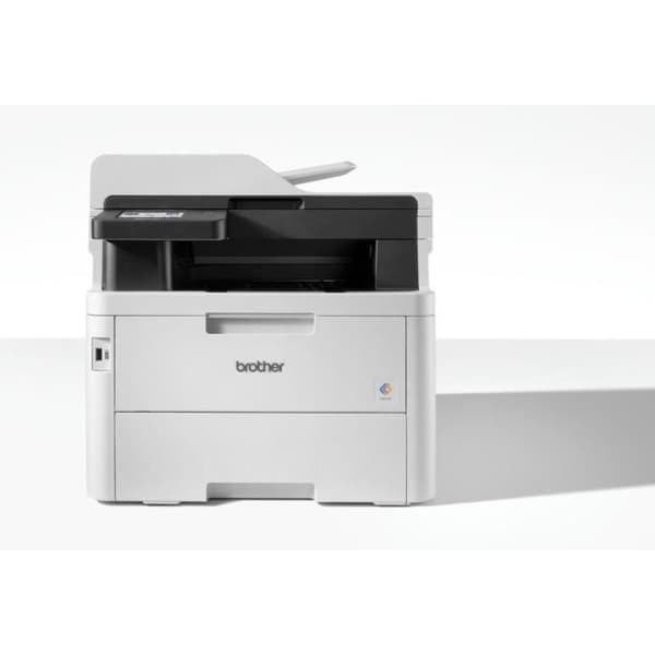4 i 1 färg LED multifunktionsskrivare - BROTHER - MFC-L3760CDW - Ethernet och Wifi Svart, Vit
