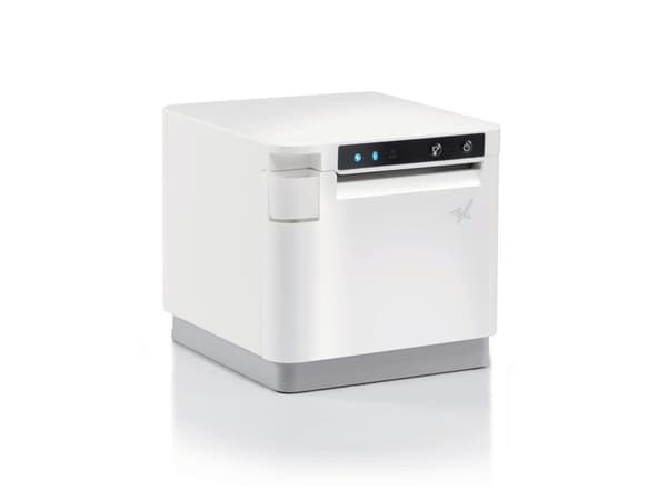 Star mC-Print3 MCP31CBI - Kvittoskrivare - direkt termisk - Rulle (8 cm) - 203 dpi - upp till 400 mm/sek - USB-C, LAN, Bluetooth, USB-värd - kniv - v