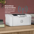 Miniatyrbild 7 av 10: HP LaserJet M110w skrivare, svartvit, skrivare för små kontor, utskrift, kompakt storlek
