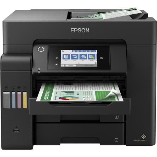 4-i-1 multifunktionsskrivare - EPSON - Ecotank ET-5800 - Inkjet - A4 - Färg - Wi-Fi - C11CJ30401