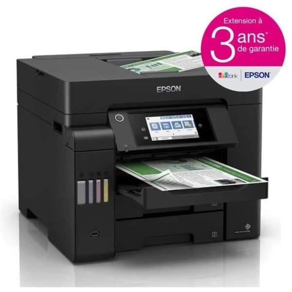 4-i-1 multifunktionsskrivare - EPSON - Ecotank ET-5800 - Inkjet - A4 - Färg - Wi-Fi - C11CJ30401
