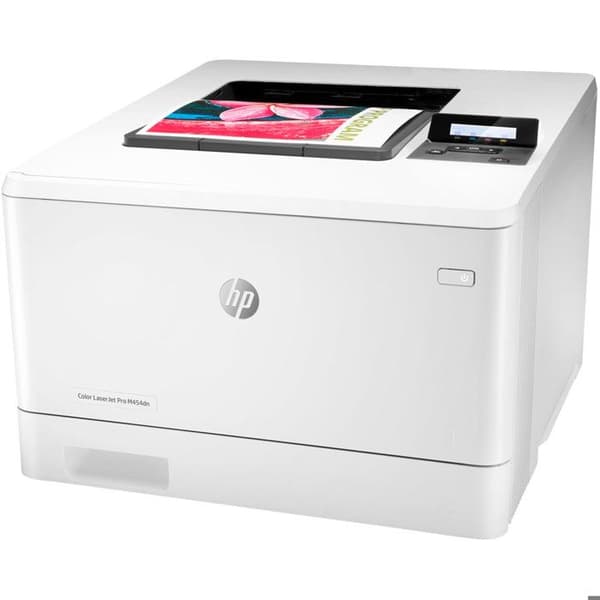 HP LaserJet Pro M454dn Laserskrivare - Färg - Utskrift 27 sid/min mono/27 sid/min färg - 38400 x 600 dpi - Duplex