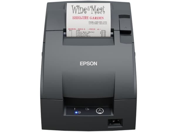 Epson TM U220IIB (102) - Kvitteringsskriver - tofarget (monokrom) - punktmatrise - Rull (7,6 cm) - 16 cpi - 9 pin - inntil 8.8 linjer/sek - seriell -