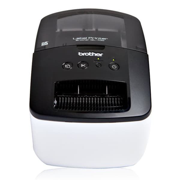 Etikettskrivare Brother QL-700 Vit (1 antal) Svart, Vit
