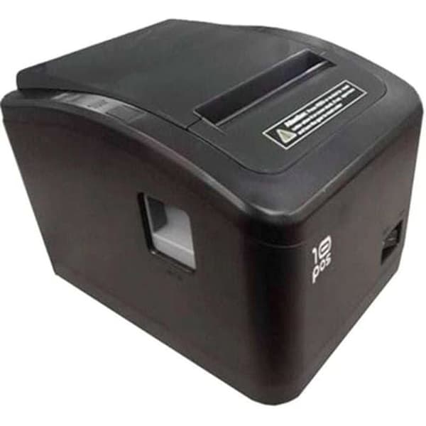 10POS termisk skrivare RP-12N USB+RS232+Ethernet Svart