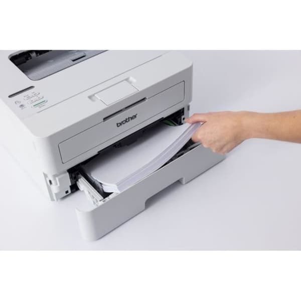 A4 monokrom laserskrivare - BROTHER - HLL2865DWRE1 - Wi-Fi - Professionell och kompakt